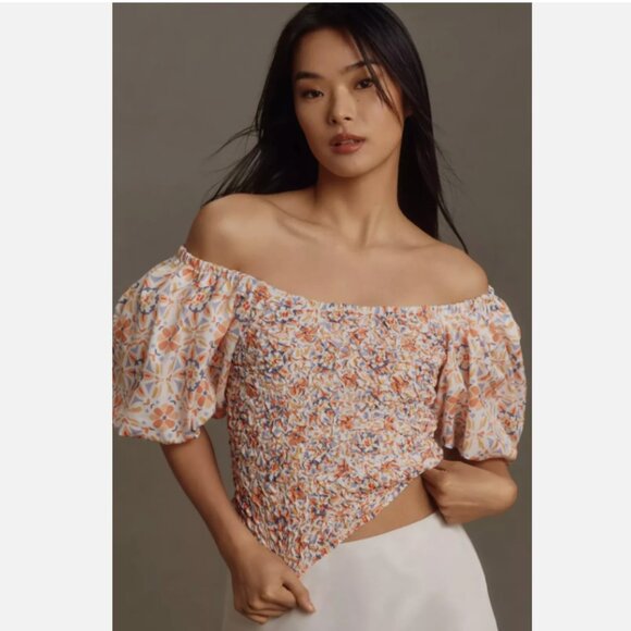 Brand New DOLAN Off-The-Shoulder Textured Top - Picture 1 of 13